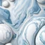 Placeholder: Hyper Realistic White & Sky-Blue Marble Texture