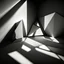 Placeholder: 4d geometry light and shadows cinetagraph