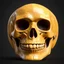 Placeholder: ANATOMICALLY CORRECT digital photograph of the SKULL OF A SMILEY FACE with fine line, highly detailed, high resolution, 8k 3d, vray, horrorcore,