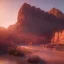 Placeholder: Petra, sunset, springs, beautiful, realistic, hyper detailed, unreal engine 5, octane render