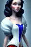 Placeholder: Snow white, beautiful, soft