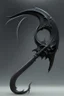 Placeholder: black big sharp scythe