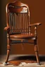 Placeholder: نقاشی و طراحی پوستر صندلی با رنگ قهوه ای
