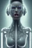 Placeholder: cyberpunk, white latex body, women, portrai, open mouth, perfect skin, tron, cyborg , perfekt, real, dream, hr giger