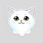 Placeholder: Snapchat Logo but instead of a ghost its a cat