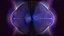 Placeholder: 3d structures recursive made of a metallic random color ribon thick line art of circlular geometry objects ,pretty gallaxy background