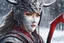 Placeholder: Beautiful girl ronin in 8k anime realistic drawing style, ronin custom, kindred mask, close picture, snow, apocalypse, intricate details, highly detailed, high details, detailed portrait, masterpiece,ultra detailed, ultra quality