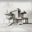 Placeholder: Architecture drawing of a house