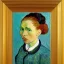 Placeholder: Portrait of a girl Vincent van Gogh style