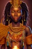 Placeholder: A photo taken from an african village "captain america", <character or scene>, kente, cinematic lighting --v 4 --q 2