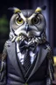 Placeholder: Owl in a suit