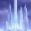 Placeholder: ice kingdom digital painting,a crystal - clear ice, majestic, ice fractal, Digital 2D Fantasy, Illustration,Character Design, magician