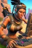 Placeholder: renegade raider playing fortnite