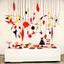 Placeholder: New Year's Eve party decorations designed by Alexander Calder