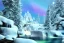 Placeholder:  white and gold crystal castle，waterfall, winter snow flakessnow, northern Lights, full of details, smooth, bright sunshine，soft light atmosphere, light effect，vaporwave colorful, concept art, smooth, extremely sharp detail, finely tuned detail, ultra high definition, 8 k, unreal engine 5, ultra sharp focus