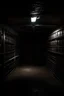 Placeholder: a dark scary quiet cellar with no windows and a flickering light