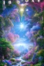 Placeholder: verybeautiful-magical-garden-of-the-angelic-kingdom-blue-and-pink-plants-and-trees-small-river-sunshine-flowers-haze-thumb-rainbow-ufo-bright-colors-beautiful flowers