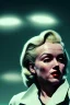 Placeholder: Ultra Realistic retro sci-fi scene, portrait, 2 blonde woman clones, sweet young Marilyn Monroe face, perfect iris, tight latex coat, helmet, Strange planet background. Spaceship, fog, rain, soft color, highly detailed, unreal engine 5, ray tracing, RTX, lumen lighting, ultra detail, volumetric lighting, 3d, finely drawn, high definition, high resolution.