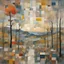 Placeholder: All the pretty things patchwork art by James Wilson Morrice, Gerhard Richter, pol Ledent, Sam Toft, Robert Ryman, Ferdinand Hodler, Christoffer Relander, William Timlin, Charles Rennie Mackintosh, John Lowrie Morrison, Sidney Nolan. 3d, aquarelle impasto, Volumetric lighting, mixed media. intricate beautiful fantastic view ultra detailed high definition