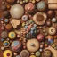 Placeholder: Wood, pastel colors, crepusculare, monde, stone cold, spirale, olive,comete, spiner, brown, yelow, white, red, cubes, cups, abstract art,creme,