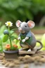Placeholder: gardening mouse