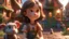 Placeholder: Once upon a time in the cozy town of Willowville, there lived a little girl named Lily and her furry friend hyper-realistic,8k,ultra hd,pixar style,disney style,,cinema 4d,--ar3:2
