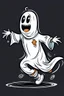 Placeholder: GHOST CARTOON DANCING STYLE OF HIROKU OGAI