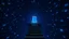 Placeholder: a wooden staircase leading to a portal in a room made of dark blue stars. photorealistic, wide shot, vibrant colors, long exposure lighting, extremely detailed.