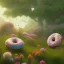 Placeholder: pixar style, volumetric summer garden environment and background, realistic painting of donuts rain, looking excited, volumetric lighting, dramatic lighting, detailed digital painting, extreme dense and fine fur, anime, ornate, colour-washed colors, elegant, small minutiae, tiny features, particulars, centered, smooth, sharp focus, renderman gofur render, 8k, uhd, detailed eyes, realistic shaded volumetric lighting, sunlight caustics, backlight, centered camera view