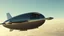 Placeholder: a high definition screen shot of a jet-fighter vw-beetle, blimp retrofuturistic, phototrealism, in flight, one subject,