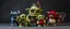 Placeholder: knitted goblins and an ogre and a beholder eye tyrant
