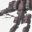 Placeholder: mecha with tracks for a tank. His body is armor and his hands are machine guns. The robot head has animal as a driver.