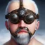 Placeholder: a _ fantasy _ style _ portrait _ painting _ of beautiful white male dwarf black hair short head smirk round face steampunk goggles rpg dnd oil _ painting _ unreal _ 5 _ daz. _ rpg _ portrait _ extremely _ detailed _ artgerm _ greg _ rutkowski _ greg