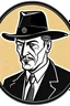 Placeholder: make a lawyer divorced badge without word witch a mexican man Langgrens