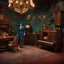 Placeholder: Fantasy TV studio shot, fantastic,, hot, ultra realistic, they enjoy and get excited, ultra realistic furnitures, odd, organs, ail, dynamic, very excited people, hypermaximalist figures, light, 1970's, sinister, Mary Poppins, Stanley Kubrik, ornate, 4k, photorealism