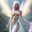 Placeholder: beautiful fairy very etheric, nice smiling, long blond hair, magic glamour pink make up, delicate colors, complete vision of very transparent and big wings, beautiful glamour transparent dress, ultra sharp focus, 8k, unreal engine 5, extremely sharp detail, light effect, soft light atmosphere, smooth, full of details, face in front, complete vision of face and hair and of the body