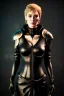 Placeholder: Cersei Lannister as evil dominatrix in black leather, mistress, bdsm, busty, cleavage, curvy, lena headay, angry, stern look. character design by cory loftis, fenghua zhong, ryohei hase, ismail inceoglu and ruan jia. unreal engine 5, artistic lighting, highly detailed, photorealistic, fantasy