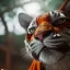 Placeholder: Tigor unreal 5, octane render,cinema4d, dynamic lighting, dramatic lighting, 4k, redshift render, highly detailed, hyper realistic, in space