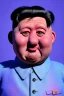 Placeholder: Waist up muppet Portrait, Kim Jong-un as muppet doll, black suit, photo studio, blue background, unreal engine 5, concept art, art station, god lights, ray tracing, RTX, lumen lighting, ultra detail, volumetric lighting, 3d.