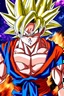 Placeholder: Anime Goku superSaiyangod