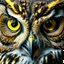 Placeholder: owl close-up portrait prompt:National Geographic close-up portrait --ar 4:3 --s 750 --v 6.0 --style rawd fire