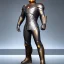 Placeholder: Cosmic super hero, gray costume,8k HD image,