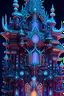 Placeholder: Expressively detailed and intricate 3d rendering of a hyperrealistic “neon ancient temple”: front view, shinning neon, tribalism, gothic, shamanism, cosmic fractals, dystopian, dendritic, stylized fantasy art by Kris Kuksi, mati klarwein, artstation: award-winning: professional portrait: atmospheric: commanding: fantastical: clarity: 16k: ultra quality: striking: brilliance: stunning colors: amazing depth: masterfully crafted.