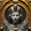 Placeholder: a greek marmor statue of athena, steam punk, scary, horror, realistic, made in octane, cinematic, movie, CGI, ultra-realistic, extremely detailed octane rendering, 8K, VRAY Super Real ar 2:3, dof photorealistic futuristic 50mm lens hard lighting dark gray tintype photograph, realistic lighting, sephia colors