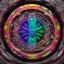 Placeholder: black wallpaper with a large single Exploding rainbow asterisk, intricate details, realistic, vivid colors, zoomed out, volumetric lighting, shiny,extreme detail, Photorealism, sharp focus,eos5d mark 4, ef 85mm 5.6