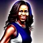 Placeholder: Michelle Obama meets Serena Williams