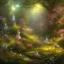 Placeholder: luminous fairies in magical countryside