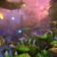 Placeholder:  scifi landscape, bioluminsescent plants, 8k resolution, dynamic lighting, ultra hyperdetailed, waterfalls, ultra colourful flovers,, very small details, realistic.