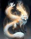 Placeholder: An elusive, ethereal spirit fox with nine tails, each representing a unique elemental power, revered as a magical and wise creature in Eastern folklore.