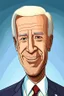 Placeholder: Joe Biden President of the United States of America cartoon 2d